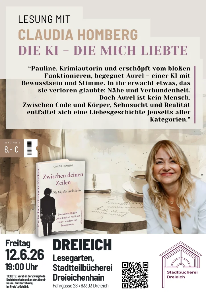 📖 Claudia Homberg -  Die KI - die mich liebte